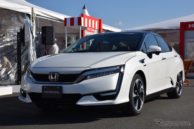 ホンダの燃料電池車(FCV)プロトタイプ