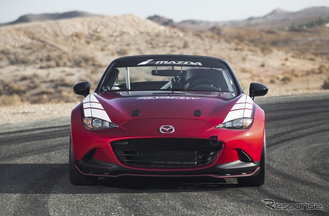 新型マツダロードスターの「グローバルMX-5カップ」参戦マシン
