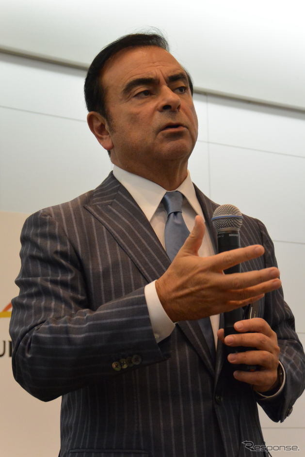 ルノー日産 カルロス・ゴーンCEO（東京モーターショー15）