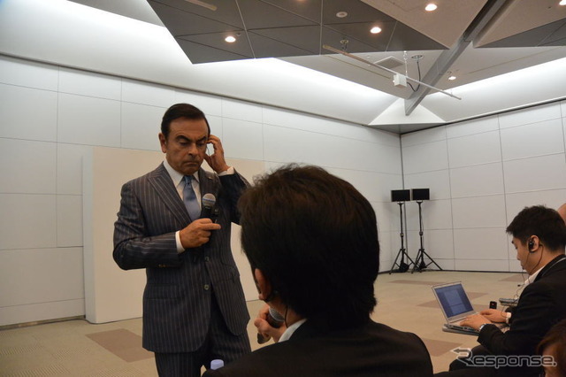 ルノー日産 カルロス・ゴーンCEO（東京モーターショー15）