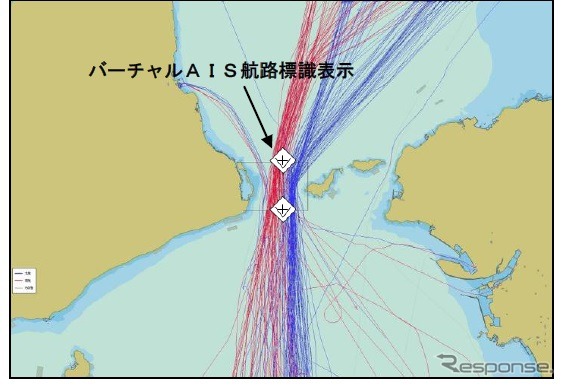 友ヶ島水道（表示イメージ）