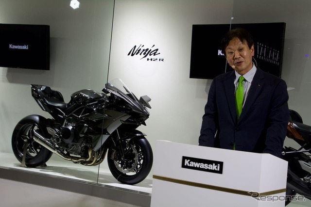川崎重工 常務取締役 モーターサイクル&エンジンカンパニー プレジデント 富田健司氏
