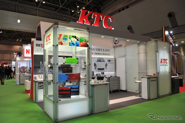 京都機械工具（KTC）ブース