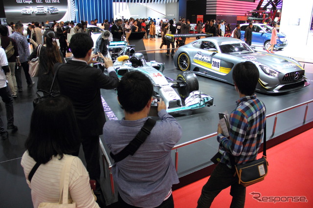 東京モーターショー2015プレビューデーの様子