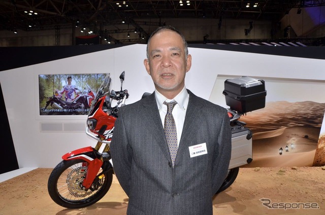 ホンダCRF1000L Africa Twin(東京モーターショー15)