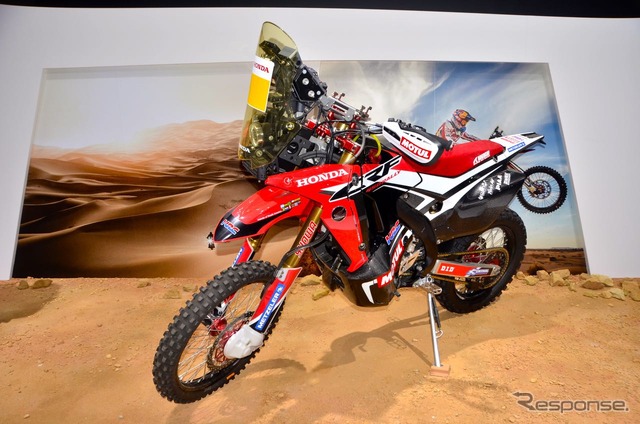 CRF450 RALLY ダカールラリー2014・アルゼンチン・ボリビア・チリ出場車(東京モーターショー15)