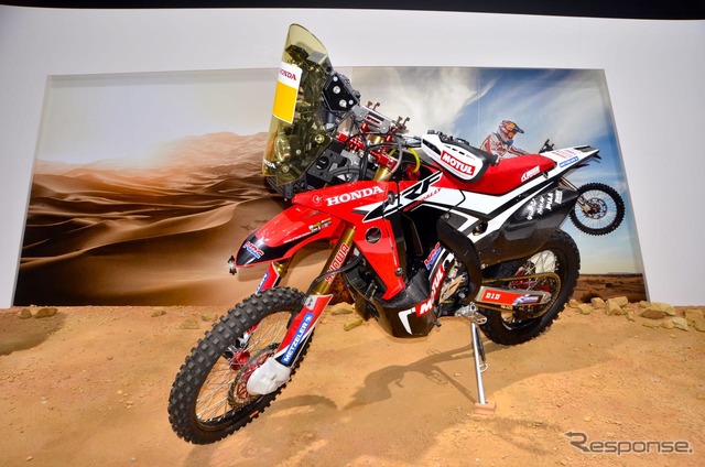 CRF450 RALLY ダカールラリー2014・アルゼンチン・ボリビア・チリ出場車（東京モーターショー15）