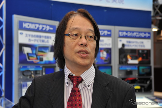 データシステム 広報宣伝部の川田正尚部長