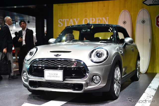 MINI コンバーチブル クーパーS(東京モーターショー15)