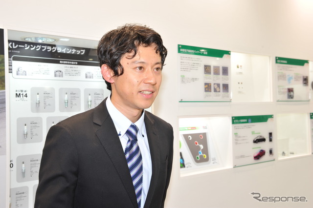 日本特殊陶業 自動車関連事業本部の岩井大明氏