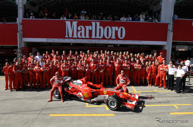 【シューマッハ写真蔵】日本GP…日本での最後の勇姿