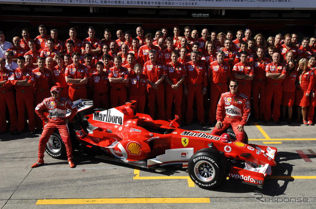 【シューマッハ写真蔵】日本GP…日本での最後の勇姿