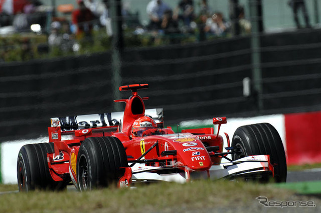 【シューマッハ写真蔵】日本GP…日本での最後の勇姿