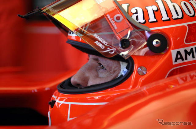 【シューマッハ写真蔵】日本GP…日本での最後の勇姿