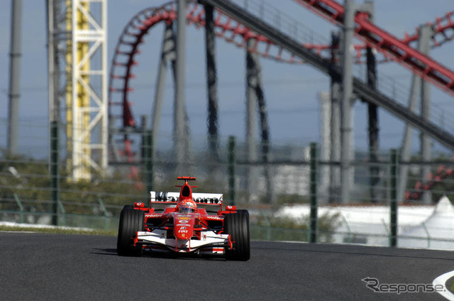 【シューマッハ写真蔵】日本GP…日本での最後の勇姿