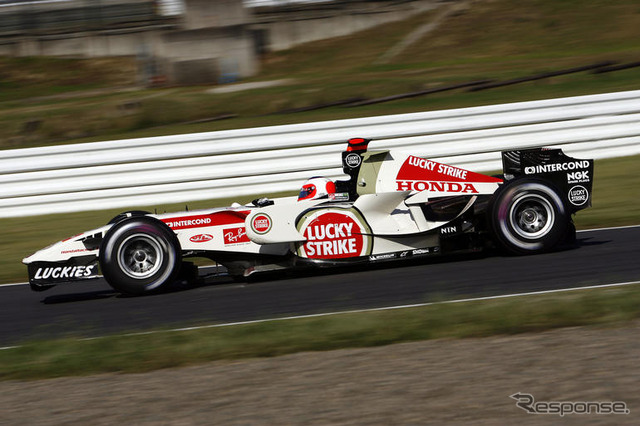 【ホンダF1】日本GP写真蔵…バトンが4位に入賞