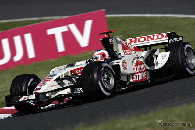 【ホンダF1】日本GP写真蔵…バトンが4位に入賞