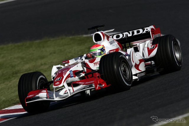 【ホンダF1】日本GP写真蔵…バトンが4位に入賞