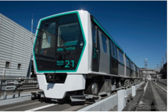 2020系の外観。11月4日から営業運転が始まる。
