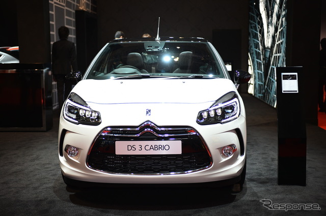 DS 3 カブリオ(東京モーターショー15)