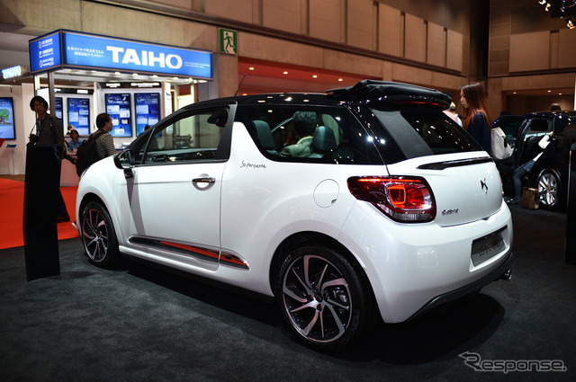 DS 3 カブリオ(東京モーターショー15)