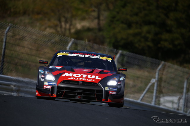 GT500予選3位の#1 GT-R。