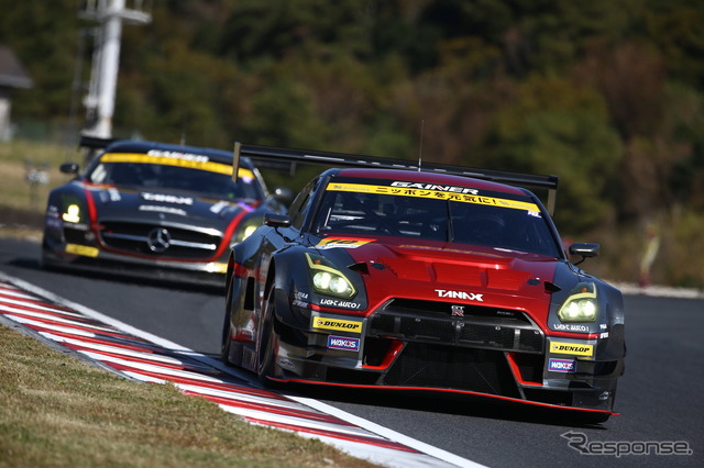 GT300タイトル確定の可能性もあるA.クートらが乗る#10 GT-Rは予選14位。