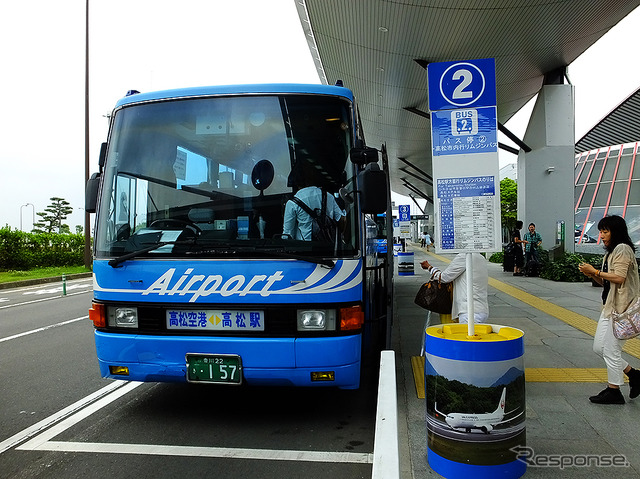 ことでんバス（高松琴平電気鉄道、香川・高松空港）