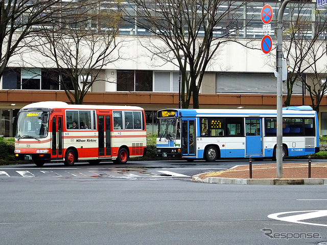 日本交通と日ノ丸自動車（鳥取）