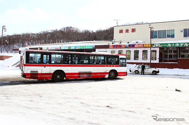 網走バス(北海道・網走駅)