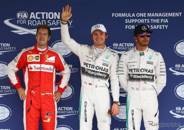 F1メキシコGP予選はニコ・ロズベルグがポールポジションを獲得