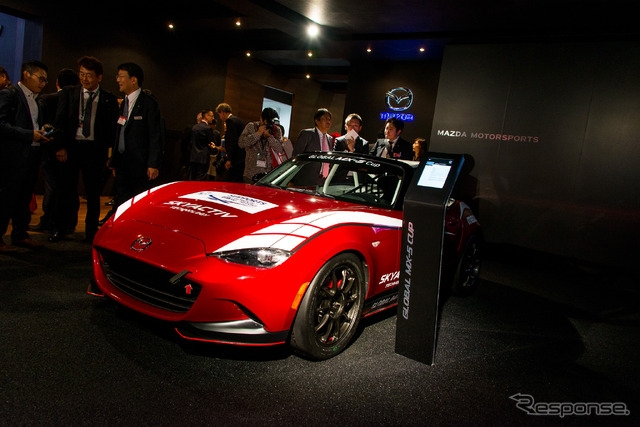 マツダ ロードスター MX-5カップ仕様(東京モーターショー15)