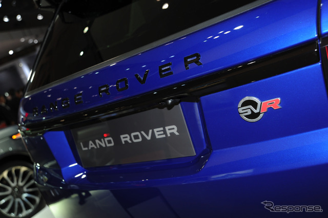 ランドローバー レンジローバー スポーツSVR(東京モーターショー15)
