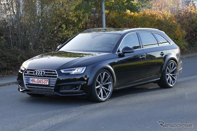 アウディRS4 スクープ写真