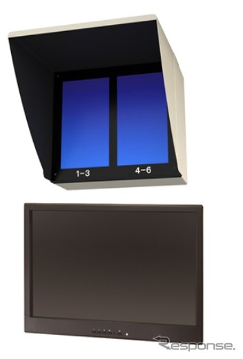 21型高輝度HD液晶モニター（イメージ）