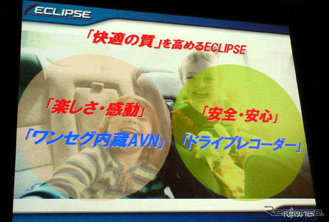 【イクリプス06年秋】ドライブレコーダー…ナビへの搭載は?