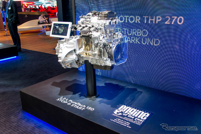 プジョーの1.2L ピュアテックエンジン