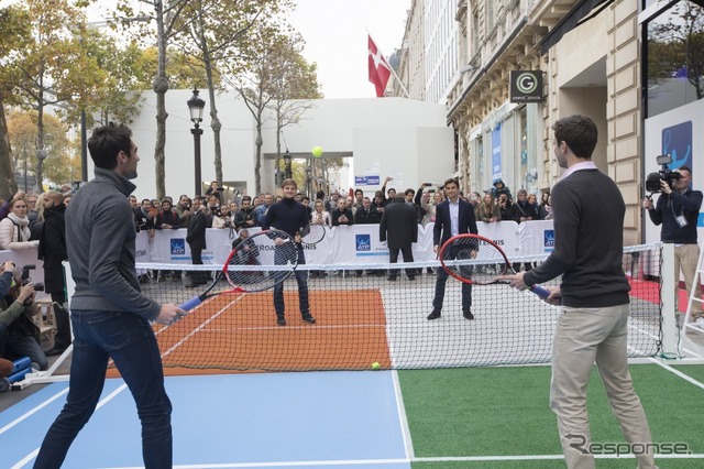 プジョーとATPがグローバルパートナーシップを締結