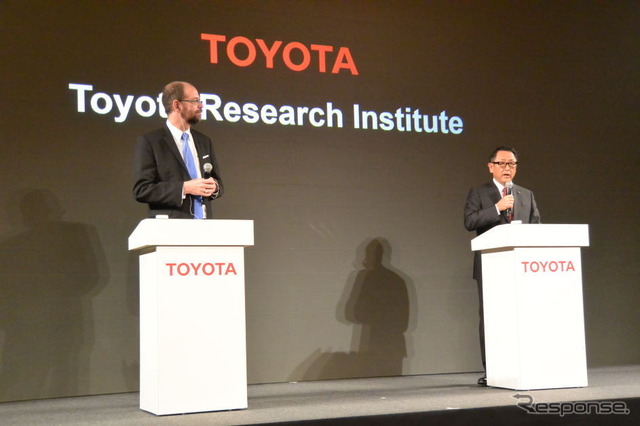 トヨタ自動車 人工知能技術に関する会見