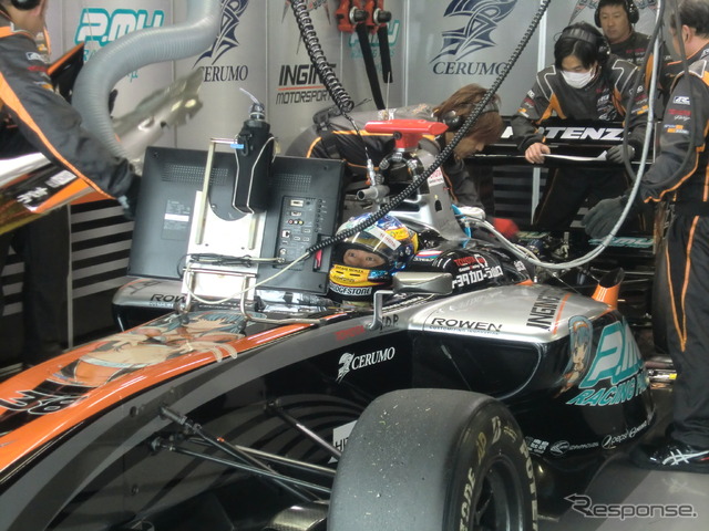 シリーズリーダーの#38 石浦は第1レースの予選(Q1)で2位を確保。