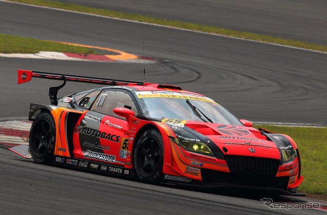 2015年も第7戦までに1勝を挙げている#55 ARTA CR-Z GT。