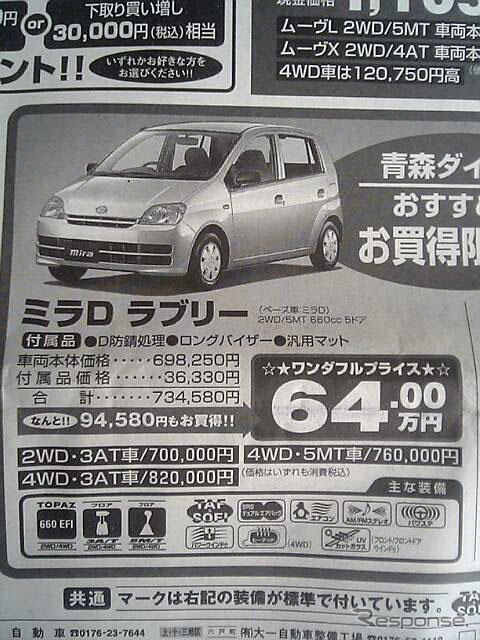 【新車値引き情報】明日は自動車屋さんにいくぞ