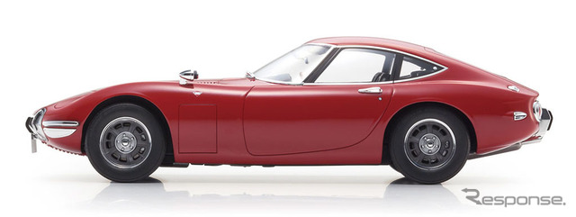 京商、トヨタ2000GT 1/12スケールモデル発売…工芸品のような美 京商、トヨタ2000GT 1/12スケールモデル発売…工芸品のような美