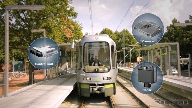 ボッシュは自動車分野で実績のある技術を鉄道分野へ応用する取り組みを進めている