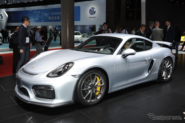 ポルシェ ケイマンGT4(東京モーターショー15)