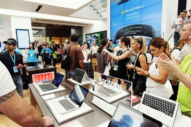 マイクロソフト・ストア・シドニー店 (C) Getty Images