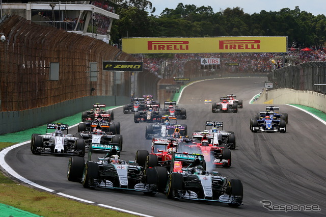 2015F1ブラジルGP決勝