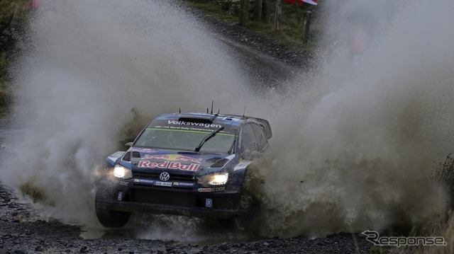 WRC第13戦 VWポロ R WRC
