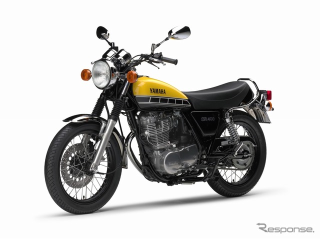 ヤマハ SR400、イエロータンク装備の創業60周年記念カラーを限定発売 4