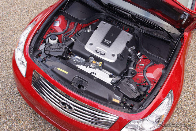 【G35/スカイライン 北米リポート】一新されたVQエンジン